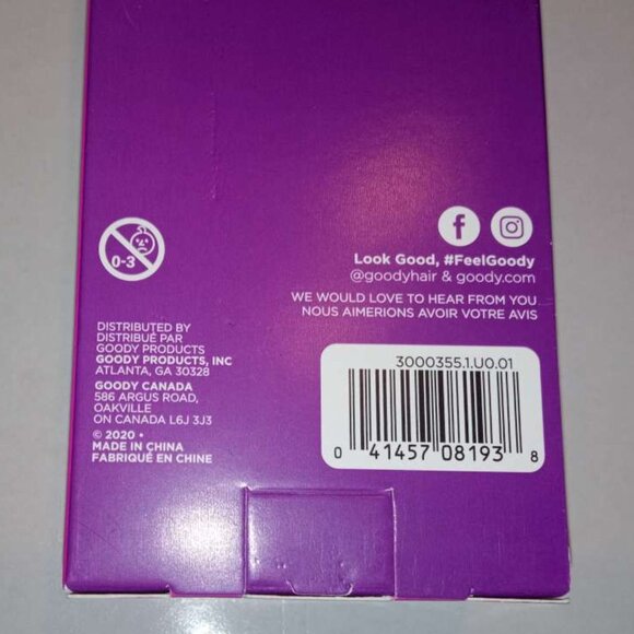 Goody Oval Cushion Copper Stiff Metal Pin Wire Bristles Shine On Fine Hair Brush - Picture 13 of 13